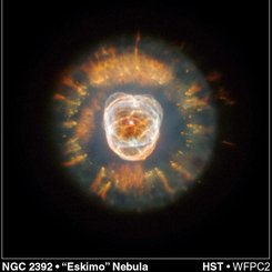Yeni Onarılmış Hubble'dan NGC 2392
