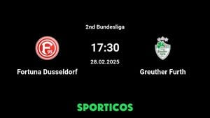 Fortuna Düsseldorf Hosts Greuther Fürth In Key Clash