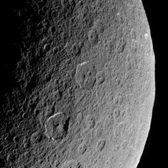 Ancient Craters on Saturn's Rhea