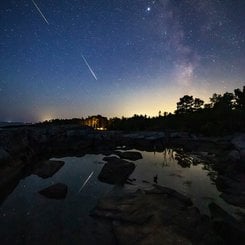 İsveç'ten Parlak Perseidler