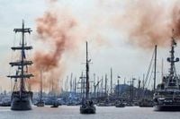 Hundreds of historic tall ships sail into Amsterdam for a maritime festival | The Manila Times