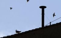 Witte of zwarte rook? Het conclaaf is begonnen