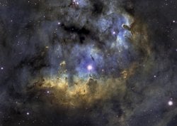 Cepheus'taki NGC 7822