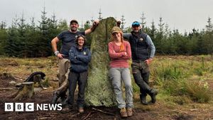 Ancient Stone Circle Discovered In Derbyshire Forest