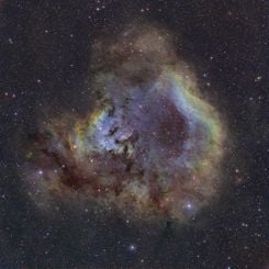  NGC 7822 in Cepheus 