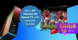 Virgin Media Offers Free 4K TV With Bundles