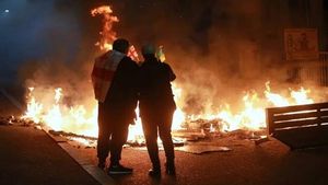 Tbilisi Protests Erupt After Disputed Election Results