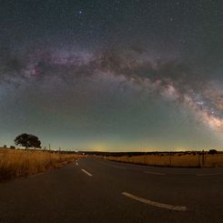  The Road and the Milky Way 