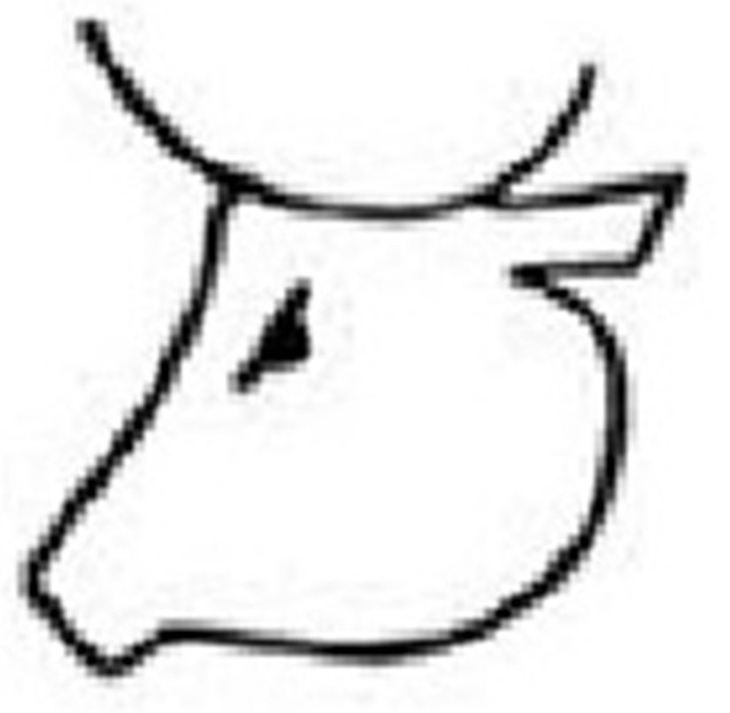 Antik Mısır yazısında "a'leph"