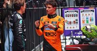 Lando Norris delivers 'fail' response following George Russell claim