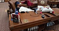 Texas lawmaker prepares for second night of redistricting protest in state Capitol