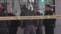 Suspect wanted after man set on fire in Times Square