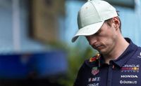 Verstappen door tijdstraf buiten de punten in sprintrace Miami