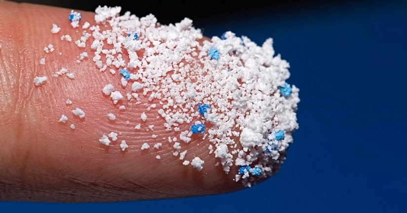 Mikroplastik ve nanoplastiklere ait bir görüntü