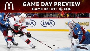 Avalanche Host Senators As Home Point Streak Faces Test