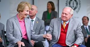 Barbara Nicklaus Surprises Jack During Memorial Honoree Speech