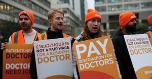 Resident Doctors Strike In England Amid Record Flu Surge