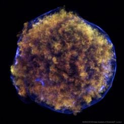  Tycho's Supernova Remnant in X-ray 