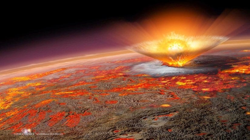 4.5 milyar yıl kadar önce Dünya...