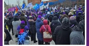 Thousands Of Education Support Workers Strike Across Alberta