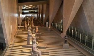Grand Egyptian Museum Opens Near Giza Pyramids Saturday
