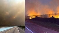 Wildfire shuts down US 1 in Florida Keys, burns 2,000 acres