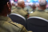‘If I leave ... what is left?’ Why officers battle Hegseth for women’s right to fight.