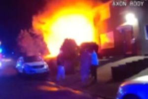Mother And Child Escape Blaze In Deliberate Arson Attack