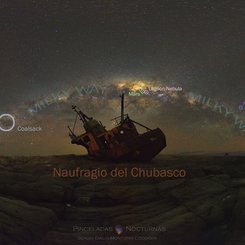  Milky Way over Shipwreck 