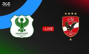 Al-Ahly Triumphs Over Al-Masry In Thrilling 4-2 Victory
