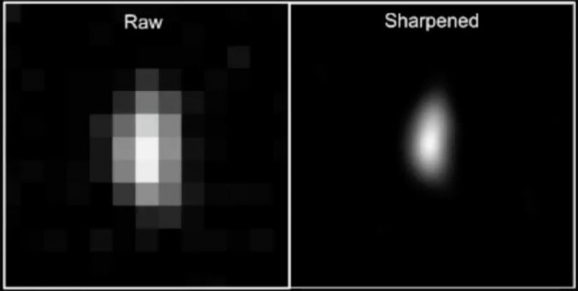 New Horizons'un Ultima Thule'ye ait ilk fotoğrafları...