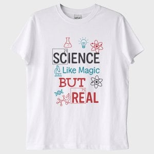 "Science: It's Like Magic But Real 4" T-Shirt