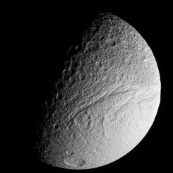 Ithaca Chasma: The Great Rift on Saturn's Tethys