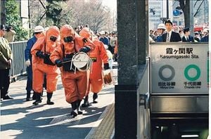 Japan Marks 30th Anniversary Of Tokyo Subway Sarin Attack