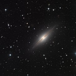  NGC 7814: The Little Sombrero in Pegasus 