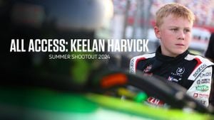 Keelan Harvick Steals The Show At Florence Motor Speedway