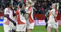 Ligue des champions féminine. L'OL bat le Bayern (2-0) et prend une sérieuse option pour les 1/2 finales