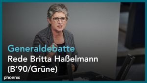 Britta Haßelmann Collapses During Bundestag Vote