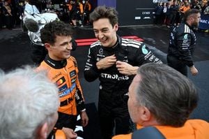 George Russell's Strategic Brilliance Shines At Rainy Australian GP