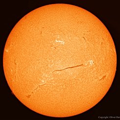  An Extremely Long Filament on the Sun 