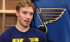 Dylan Holloway Shines Bright In Breakout Season For Blues