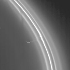 Prometheus and the Rings of Saturn