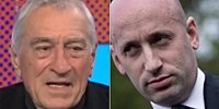 Robert De Niro Rails Into 'Nazi' Stephen Miller In Heated Rant