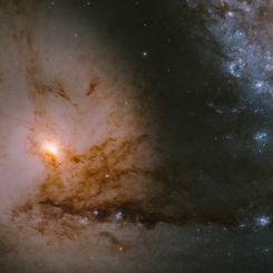  NGC 5195: The Dot Under the Question Mark 