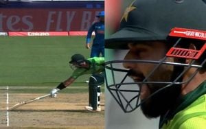 Imam-ul-Haq's Run Out Shadows Pakistan's Hope Against India