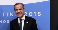 Fake image of Mark Carney on beach with Ghislaine Maxwell recirculates - Full Fact