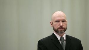 Breivik's Parole Bid Denied Again By Norwegian Court