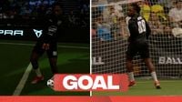 Baller League UK: KSI is left in disbelief after incredible skill and no look finish