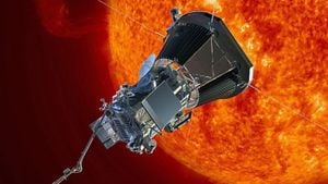 Parker Solar Probe Approaches Sun For Historic Encounter