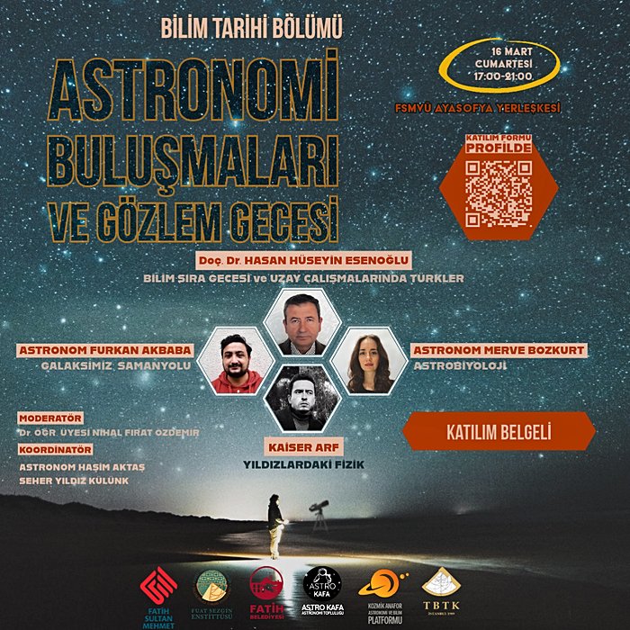 Astronomi Buluşmaları ve Gözlem Gecesi